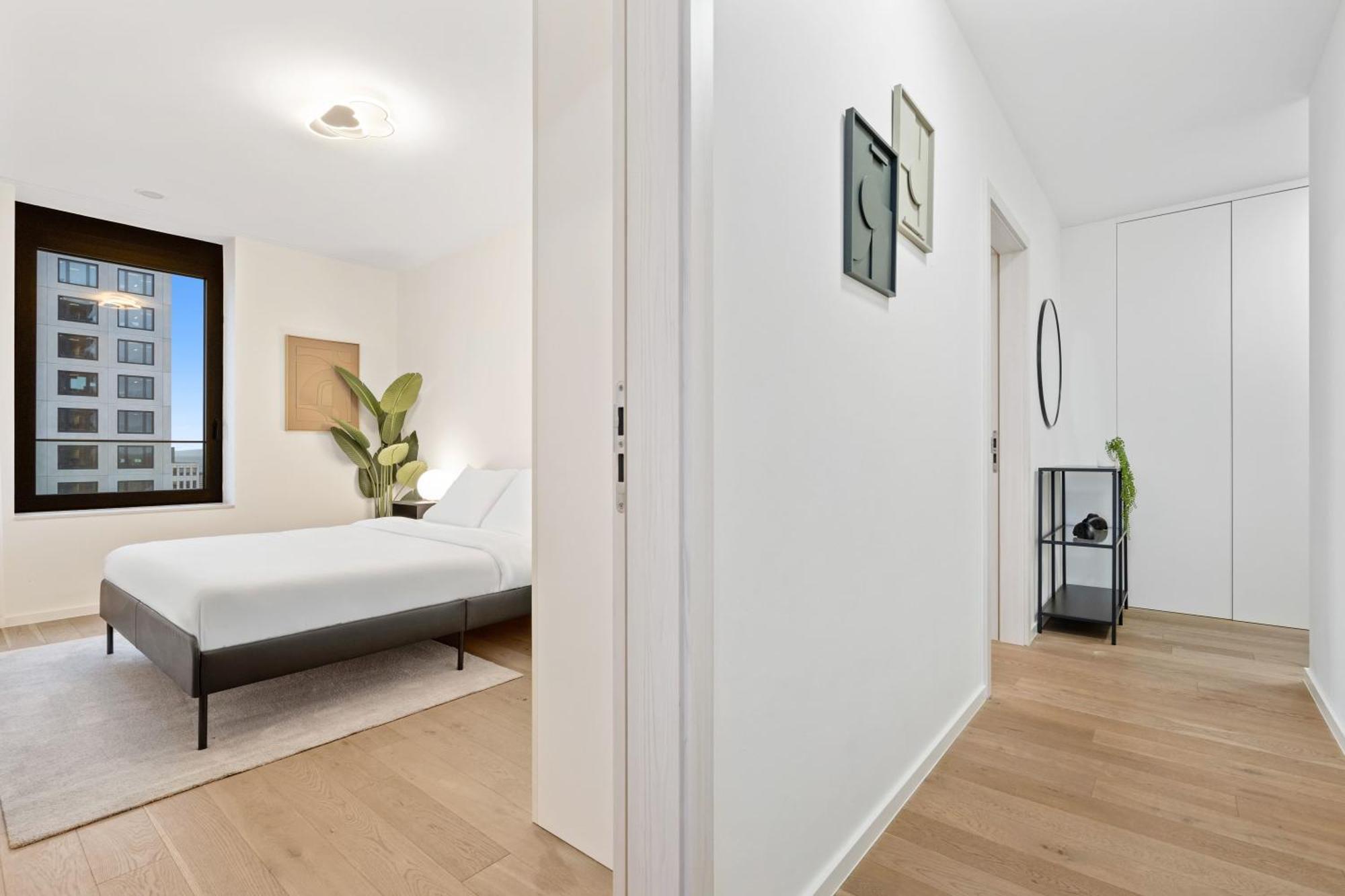 Modern 2BR Apartment with Pool & City Views Luxembourg Exterior photo